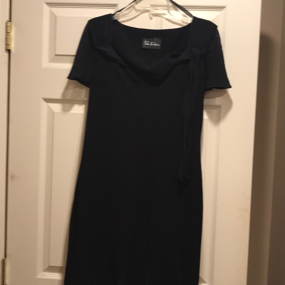 Black evening dress